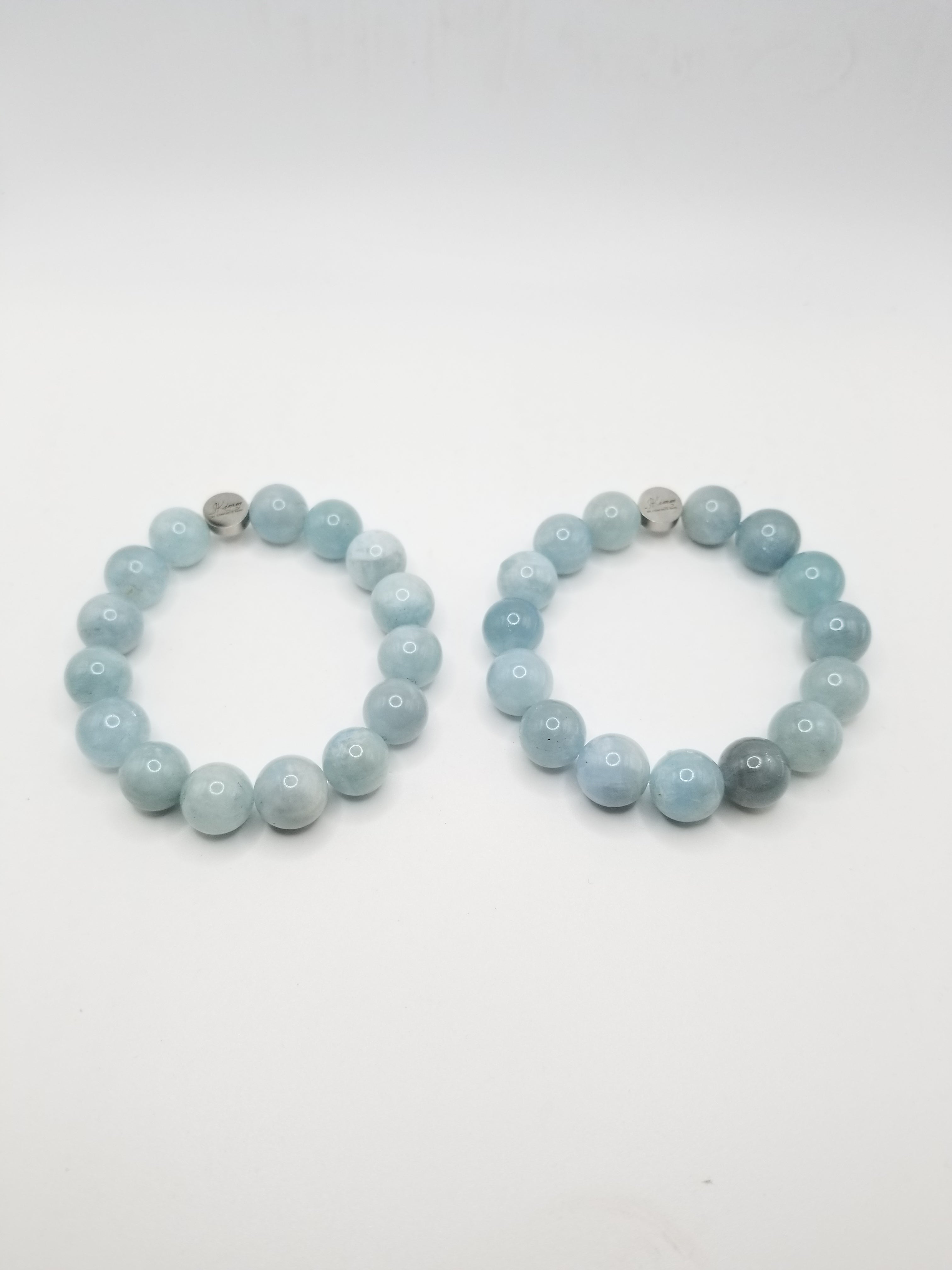 His and Hers Genuine Aquamarine set